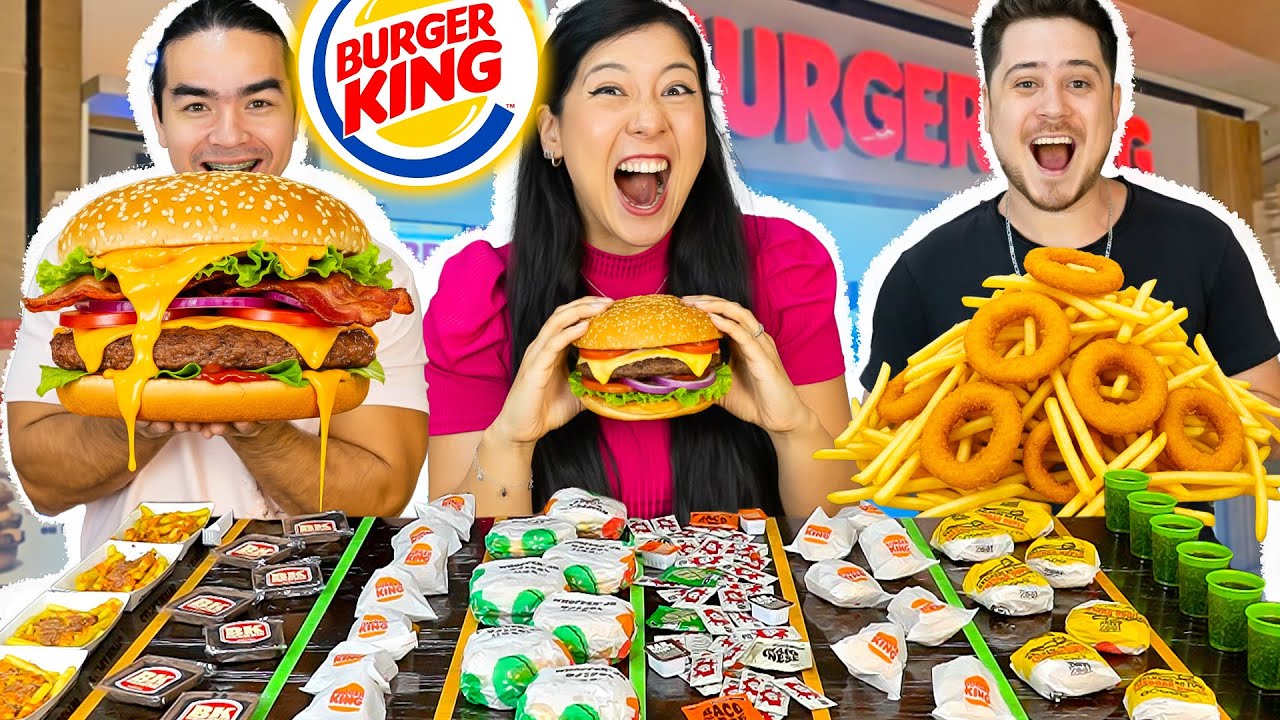 TODO BURGUER KING QUE VOC&Ecirc; COMER EU VOU PAGAR! | Blog das irm&atilde;s