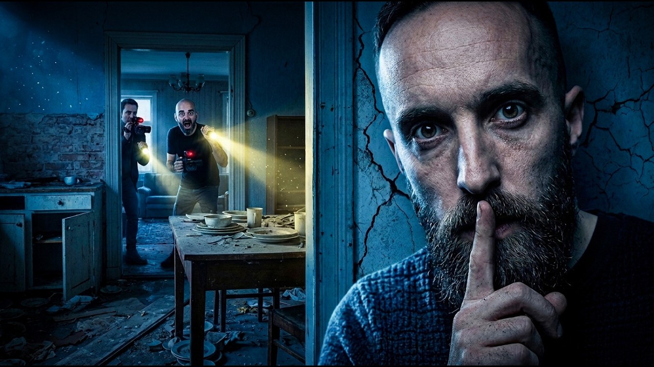 ILS ÉTAIENT CACHÉS DANS CETTE MAISON ABANDONNÉE PENDANT NOTRE ENQUÊTE...😨!