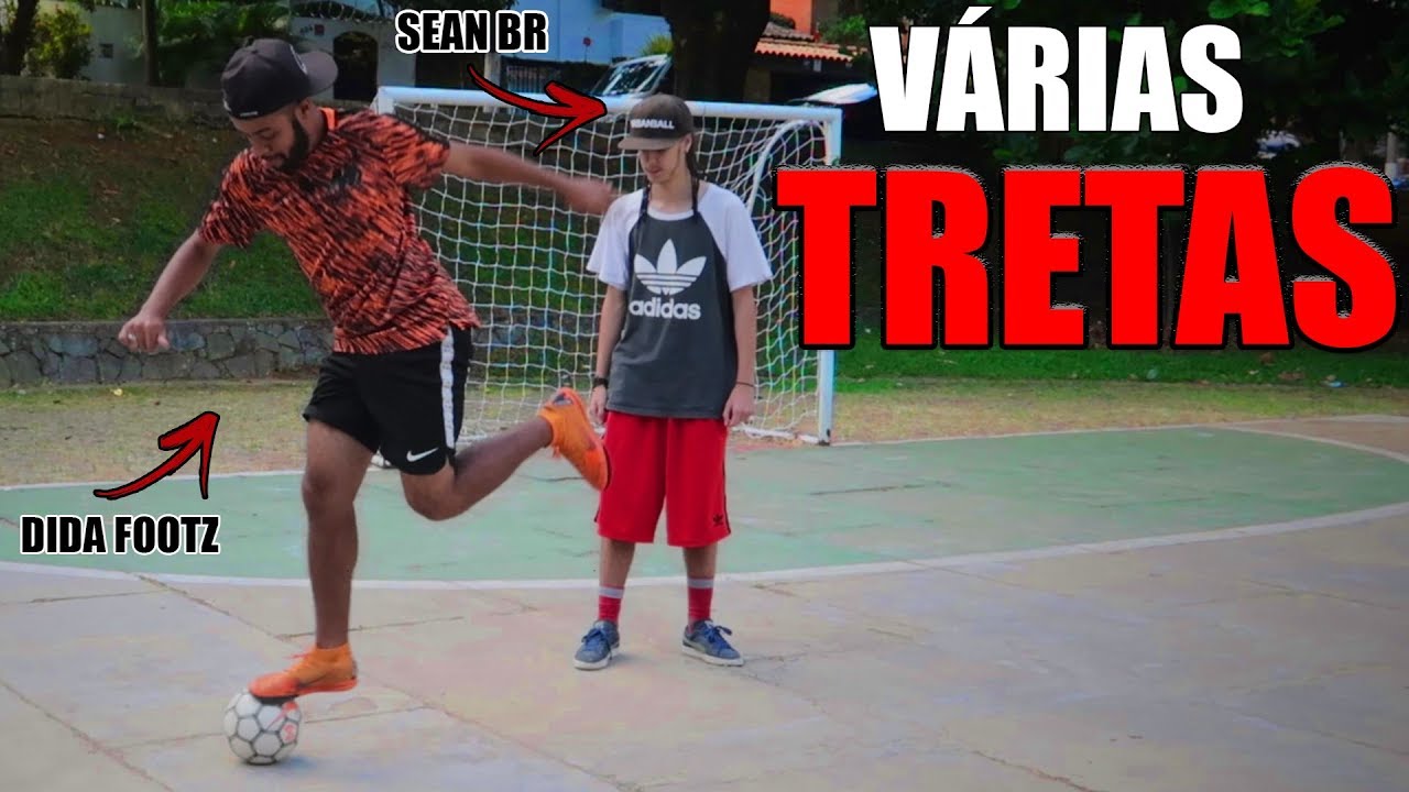 DESAFIO DO COMBO DE DRIBLES PERFEITO #4 - TRETAMOS ? revanche com LEO FREESTYLE