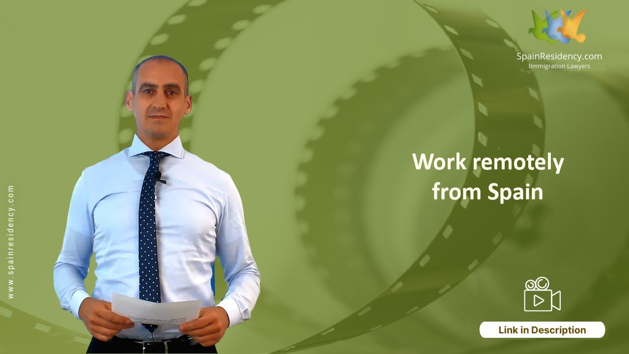 Work remotely from Spain