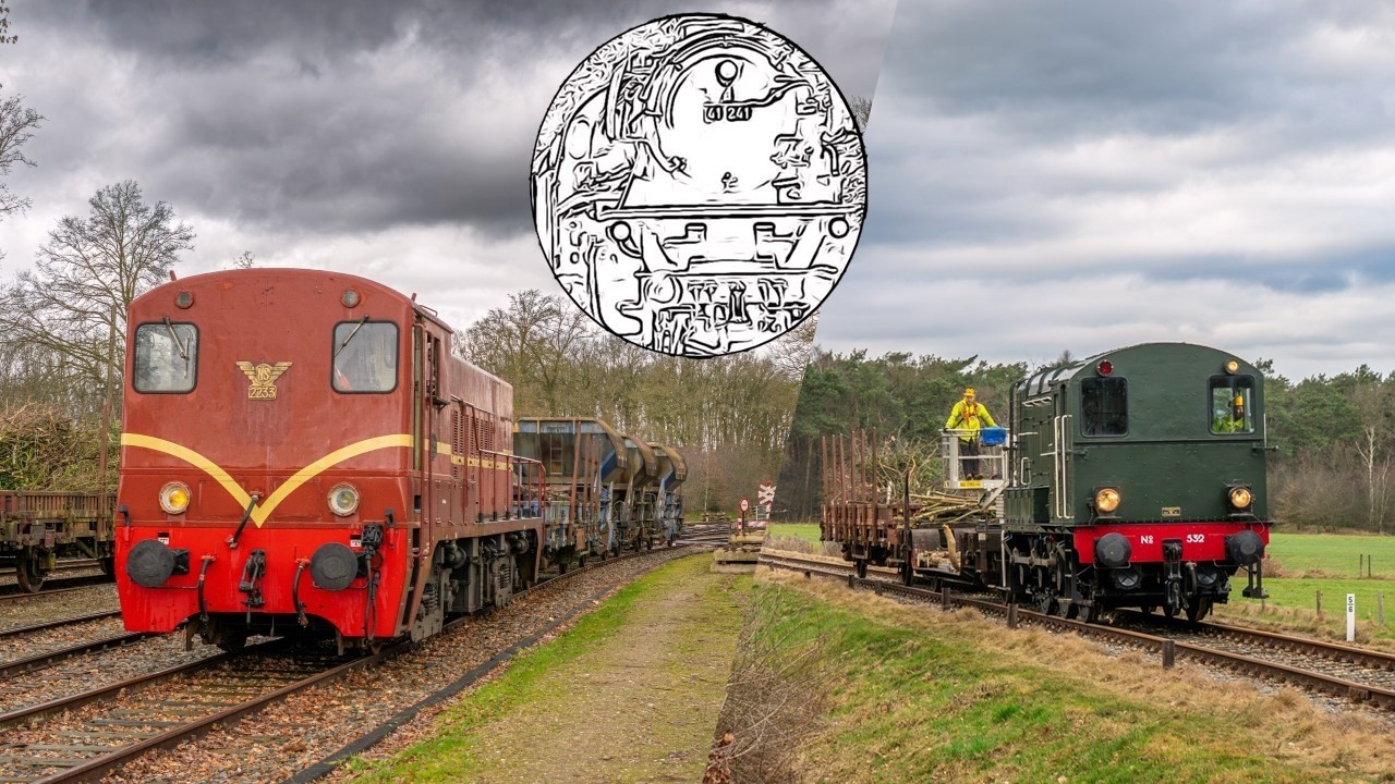 Dieseldagje bij de VSM - De 636, 532 en 2233 met onderhoudstreinen | VSM