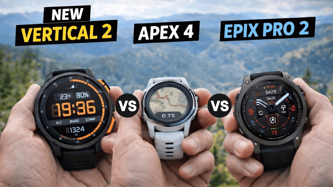 Suunto Vertical 2 vs Garmin Epix Pro Gen 2 vs Coros Apex 4: Who Wins 2026?