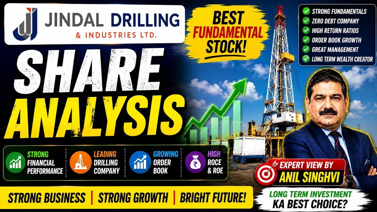 🔥 Jindal Drilling Share Analysis | Best Fundamental Stock? Strong Future Ahead! 🚀💰 Jindal Drilling