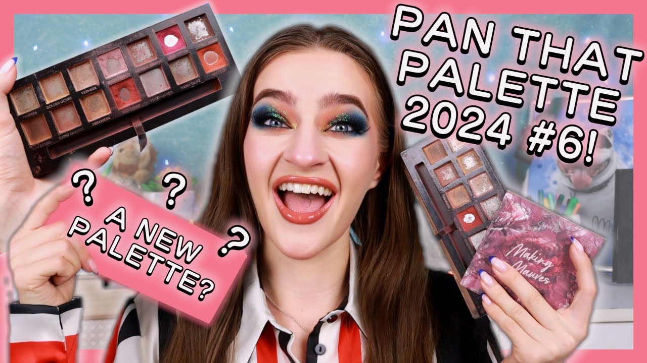 PAN THAT PALETTE 2024 #6!! (I can't believe we FINISHED this shade!!) #panthatpalette #projectpan