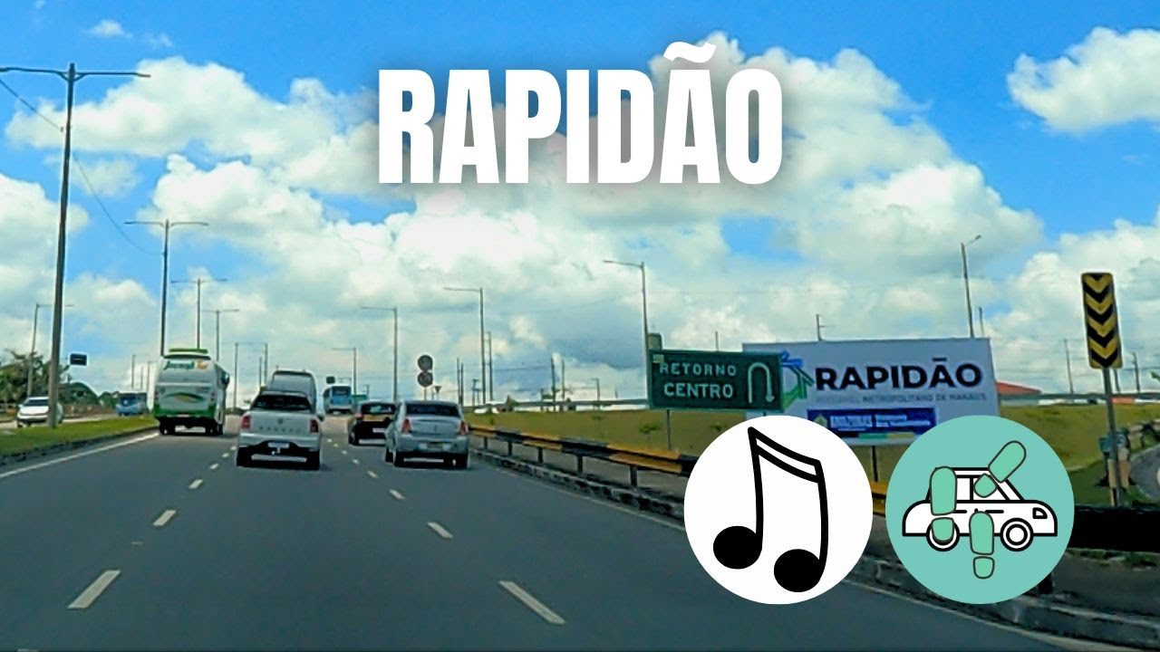 🚀 DIRIGIND0 DO TREVO DO RAPIDÃO COM A AVENIDA TORQUATO TAPAJÓS ATÉ À AVENIDA DUBLIM