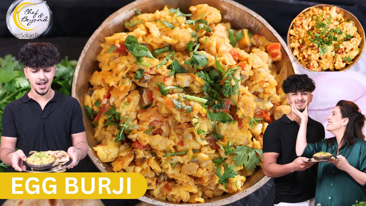 Egg Bhurji Recipe | How To Make Anda Bhurji | Chef Amrita Raichand