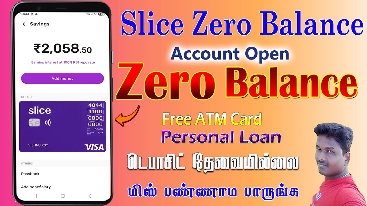 Slice Bank Account Opening | Slice Savings Account | Slice Account Opening | Zero Balance Account