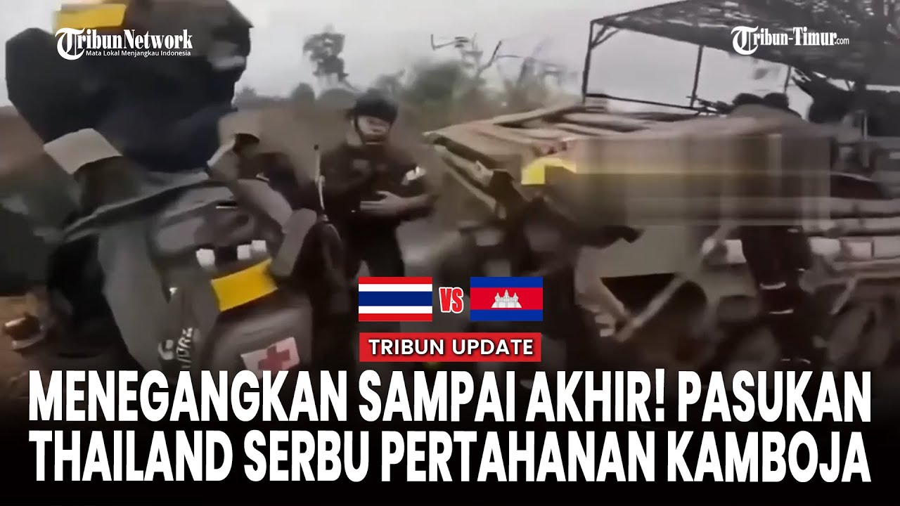 Tembakan Intens Thailand ke Tentara Kamboja Warnai Medan Operasi di Perbatasan