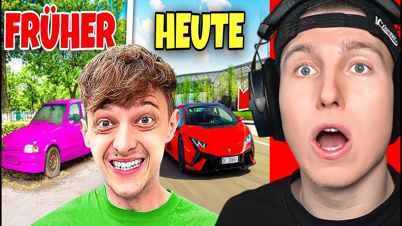 Youtuber Autos - FRÜHER vs. HEUTE (LukasBs, Lumexx, iCrimax, ..)