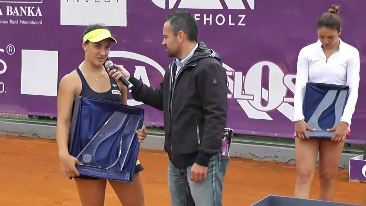 EMPIRE Slovak Open 2015: final, ceremony, Danka Kovinic, Gasparyan