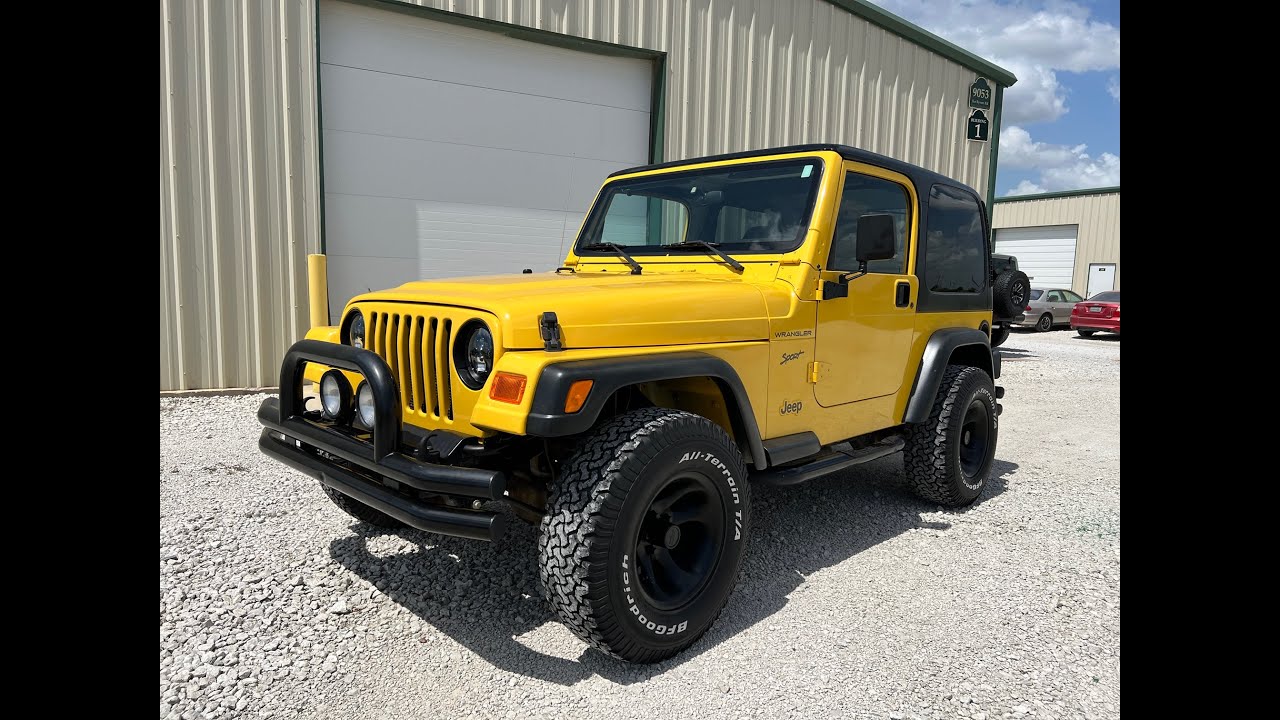 2002 Jeep Wrangler Available Now
