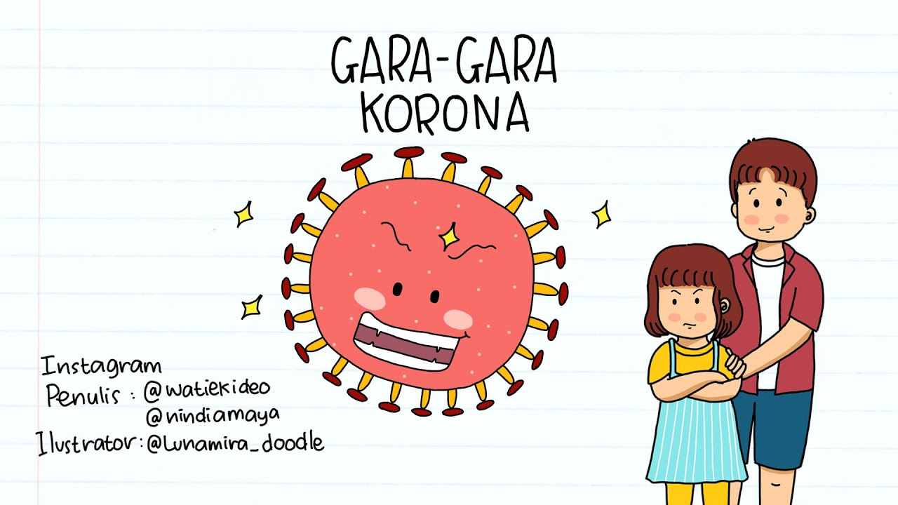 #CeritaAnak: Bosan di Rumah Aja Gara-Gara Corona