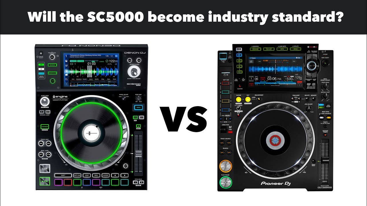 Denon vs Pioneer DJ - Will the SC5000 player become industry standard?