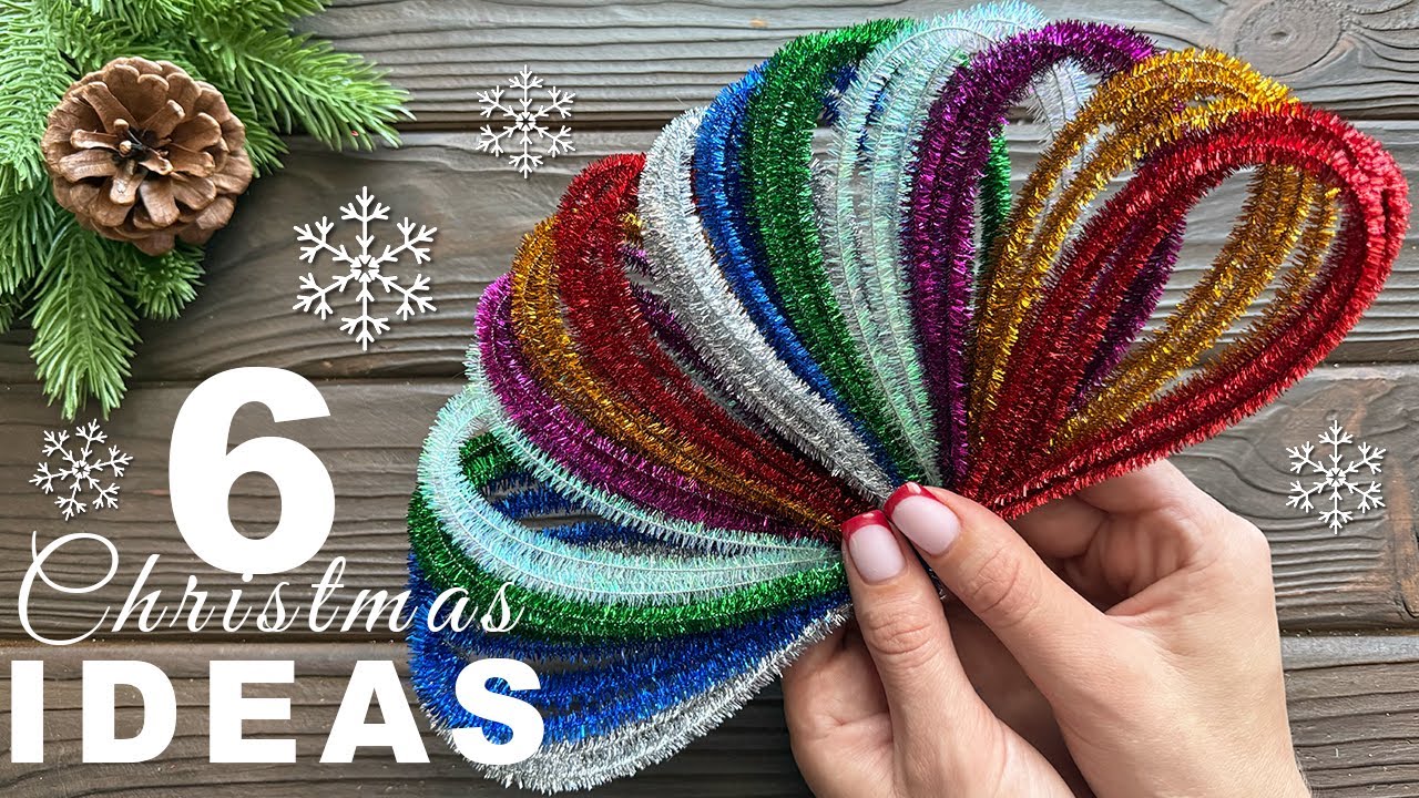6 IDEAS 🎄🎄 Easy Christmas Decorations DIY Christmas Ornaments