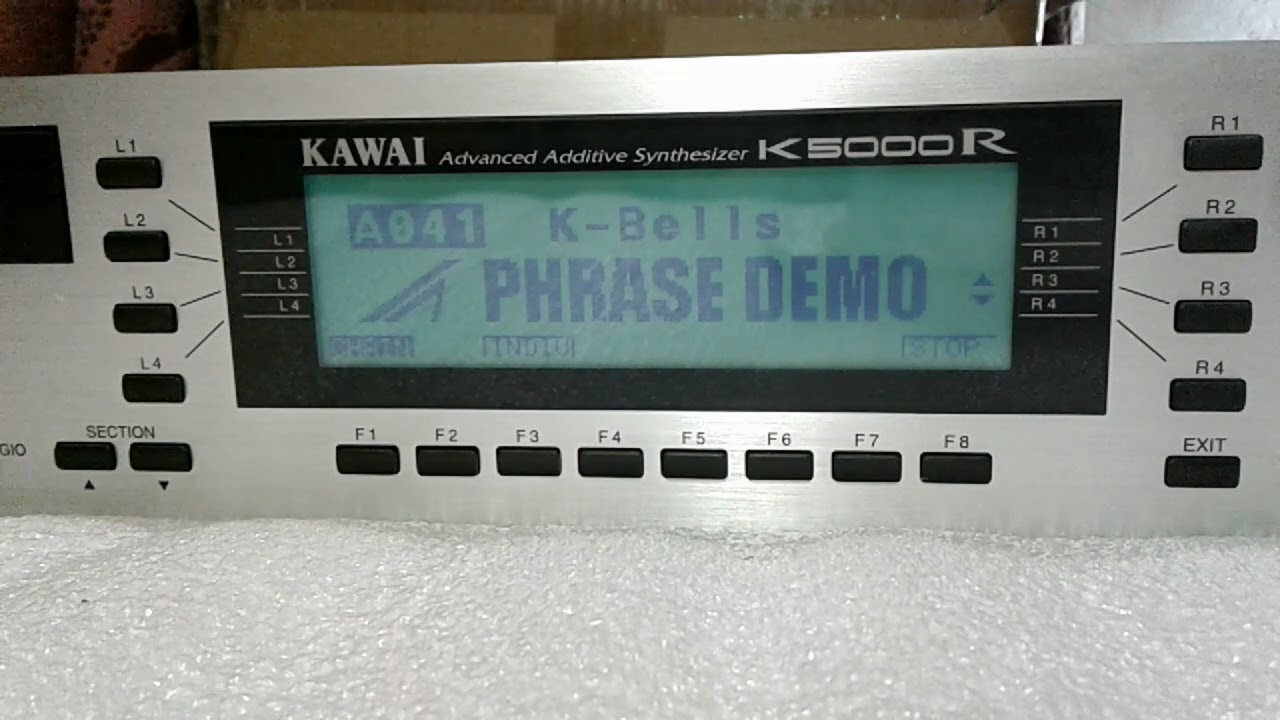 kawai K5000R phrase demo 2025