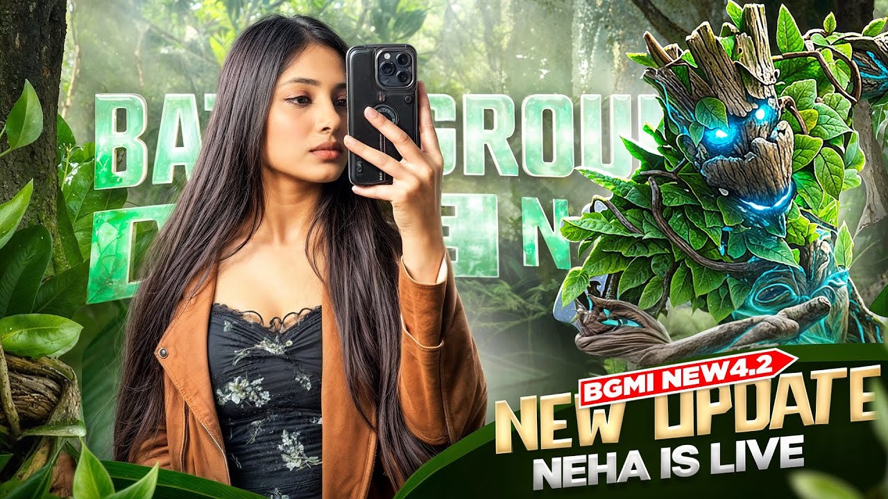 EXPLORE BGMI NEW 4.2 UPDATE WITH ME🔥| NEHA IS LIVE💖