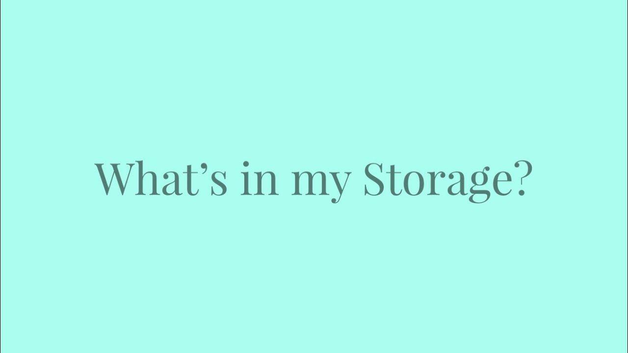 What is in my Storage Baskets? Craft room tour follow up