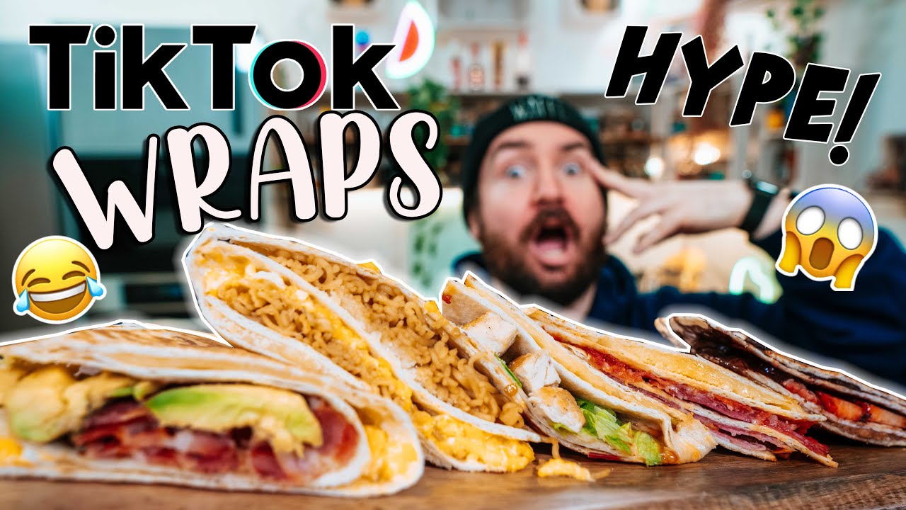 5 GEILE TikTok WRAP Rezepte ( ICH DREH DURCH )