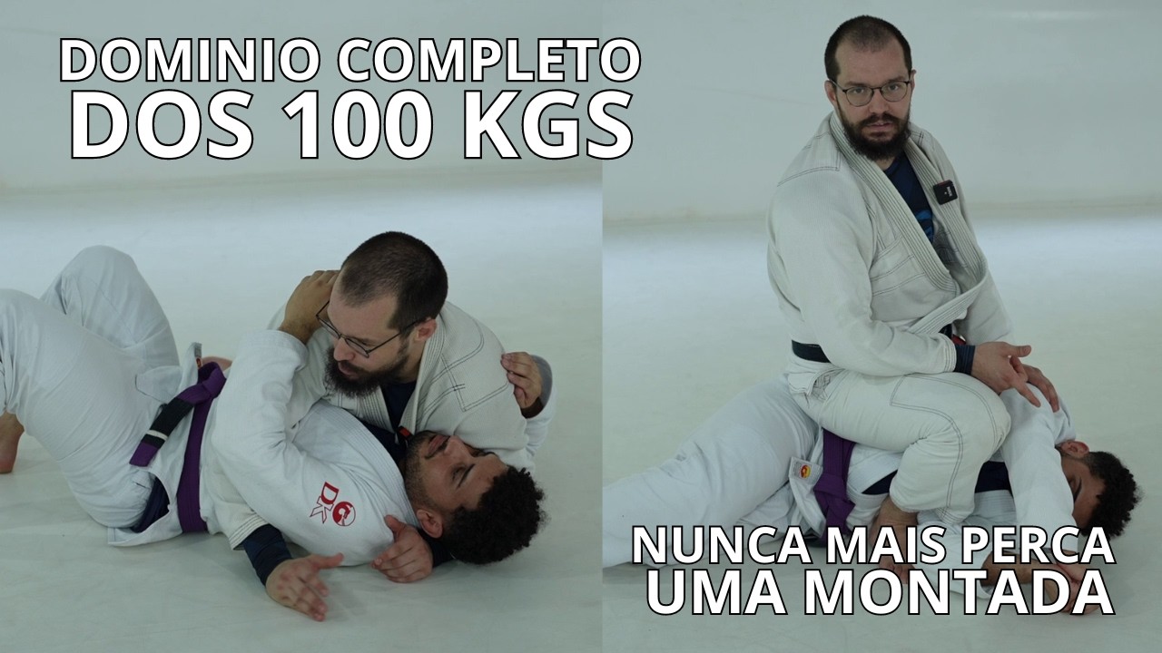 Como dominar 100kgs e 4 apoios - Curso completo da faixa branca - parte 5