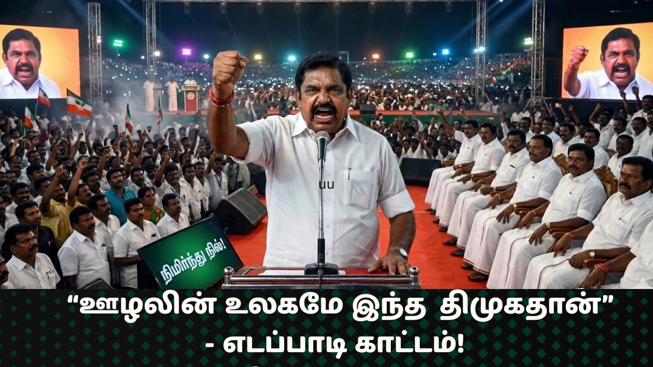 அந்தியூர் சட்டமன்ற தொகுதி ADMK Edappadi Palanisami vs DMK  | O Paneerselvam nba 24x7