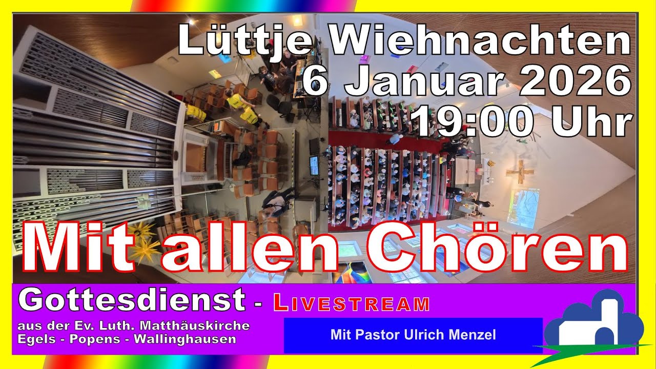 Epiphanias  6.1.2026  um 19:00 Uhr