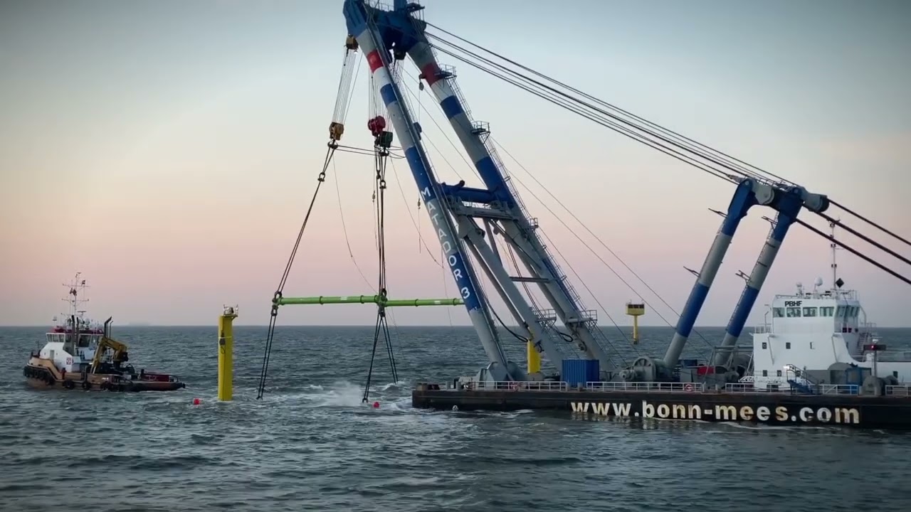 Kust - Stormvloedkering - Nieuwpoort - Drempel - Plaatsing