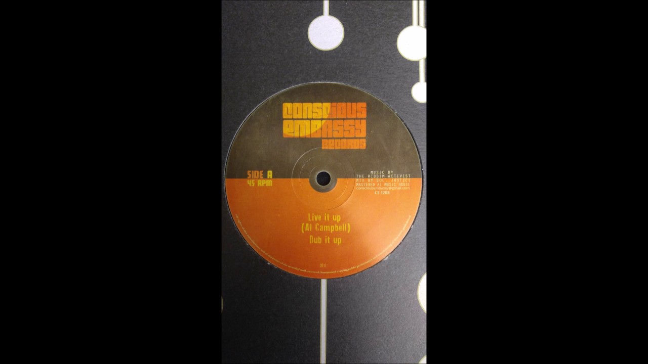 Al Campbell Meets Young Kulcha - Live It Up / Set Dem Free