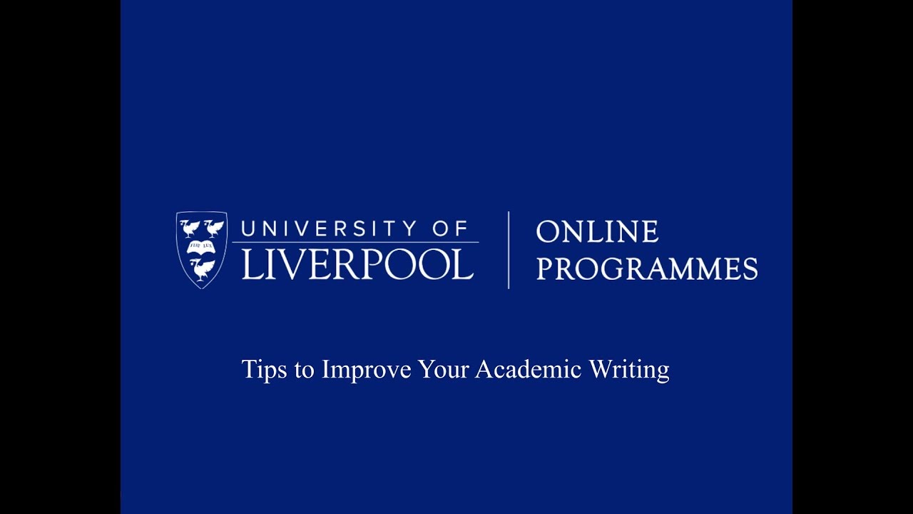 Tips to Improve Your Academic Writing