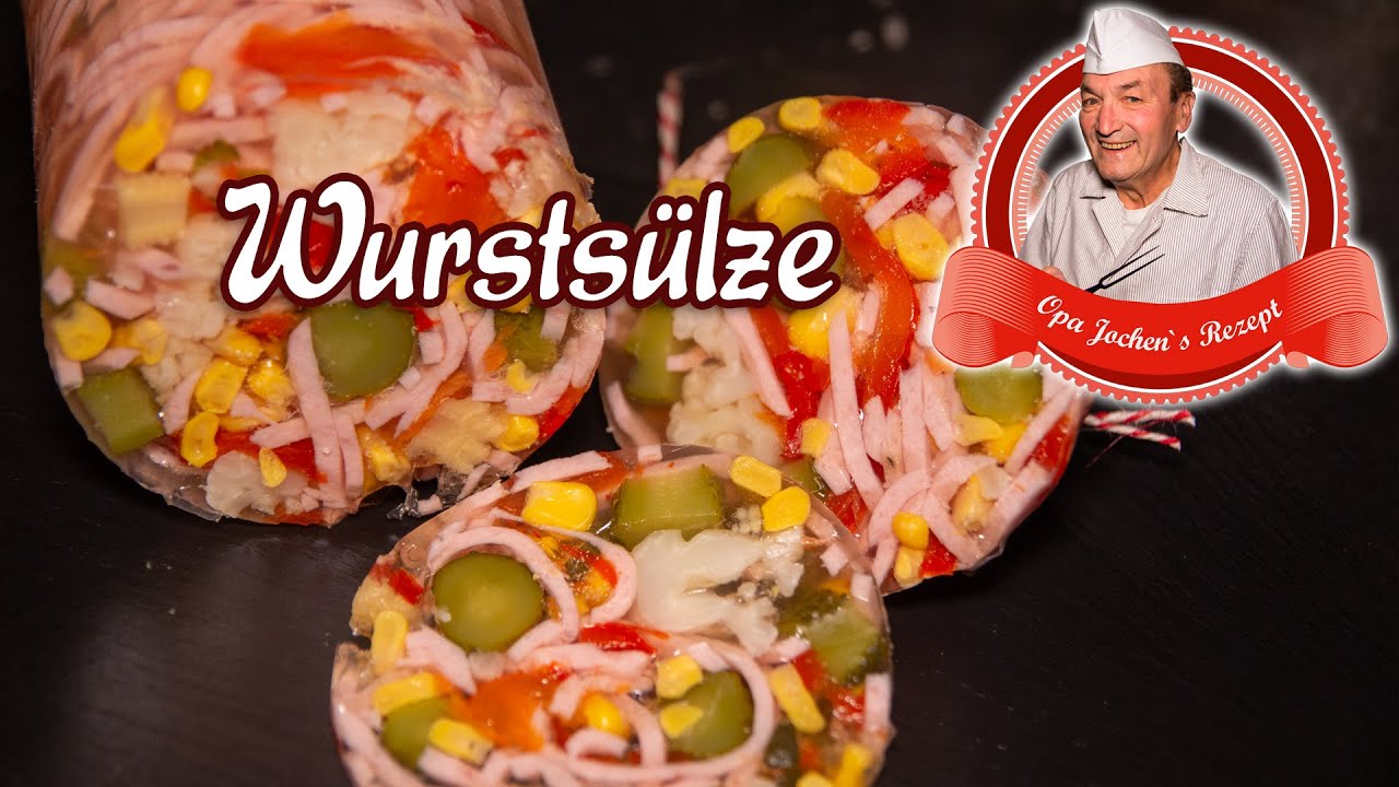 Wurstsülze mit Gemüse selber machen - Opa Jochens Rezept