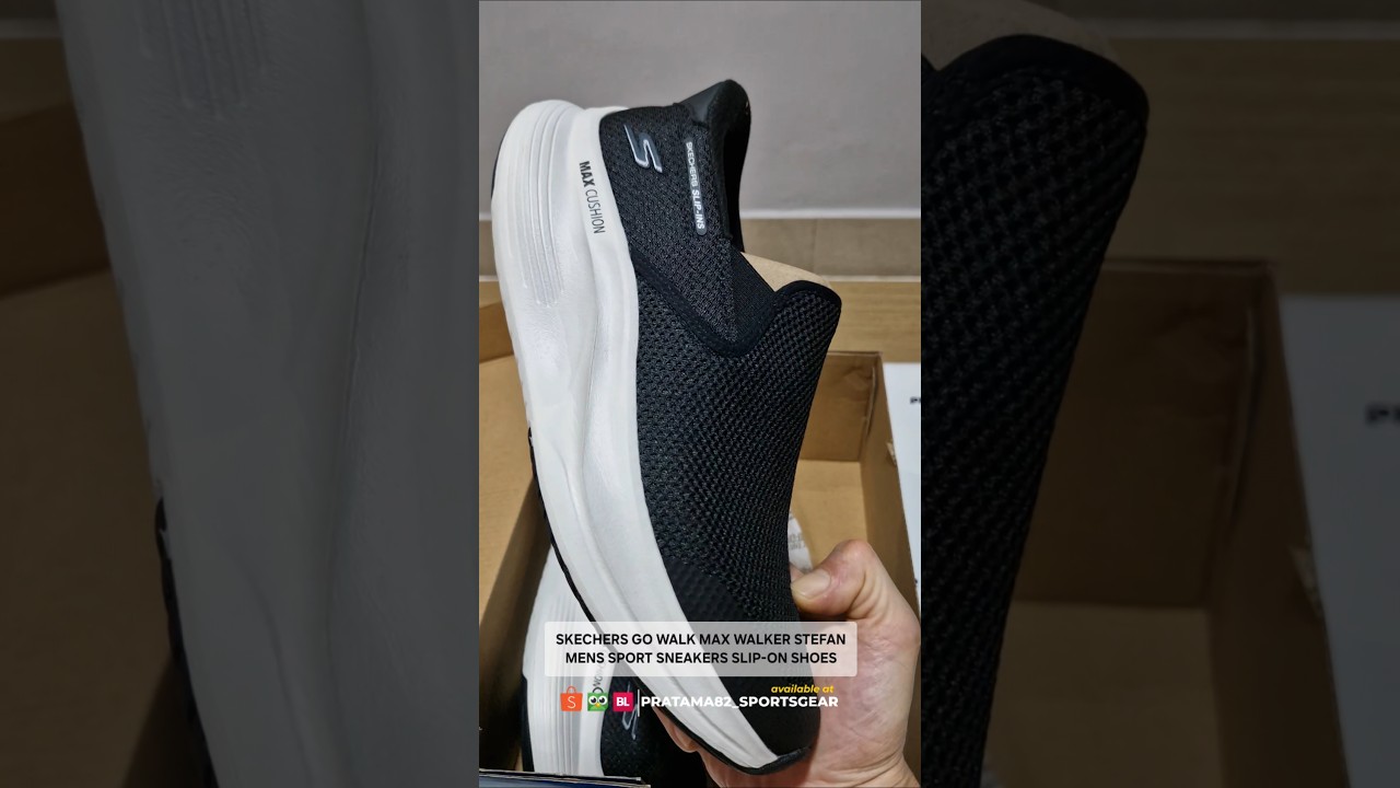 SKECHERS SLIP-INS GO WALK MAX WALKER STEFAN ON CASUAL SNEAKERS SHOES (FULL VIDEO CHECK OUR CHANNEL)