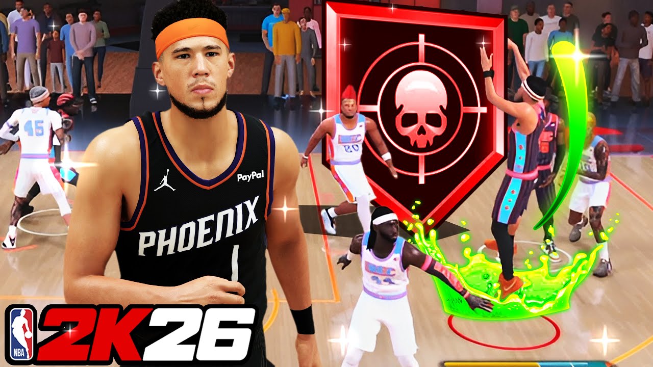 6'6 SG Build + 96 Mid Range Is An OFFENSIVE POWERHOUSE in Random Rec on NBA 2K26