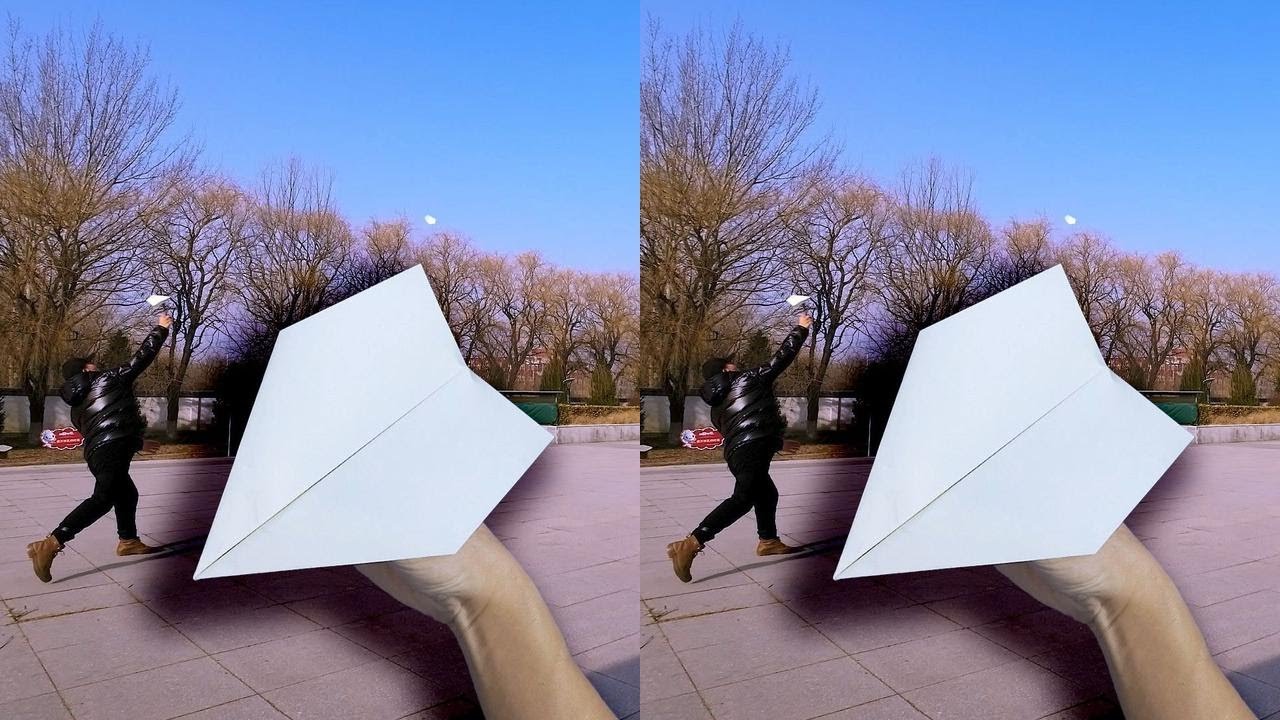 The farthest flying paper airplane, CUB. How far can Paper Plane King fly?