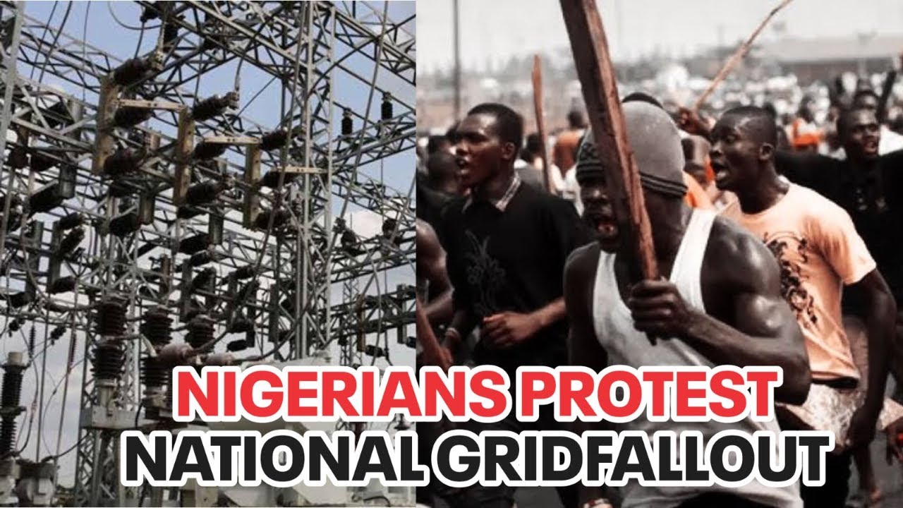 Angry Nigerians protest over lack of electricity