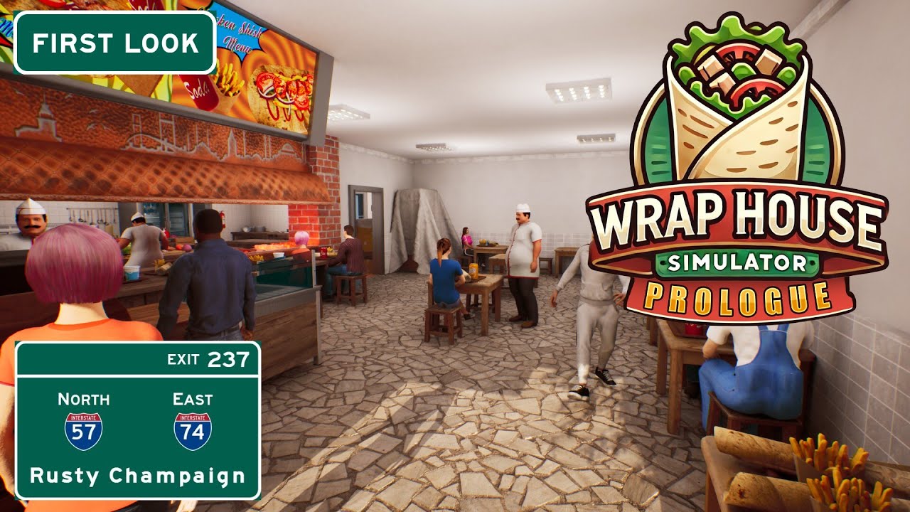 Wrap House Simulator Prologue First Look - The Wrap Shop is Back in Business!  Episode 1