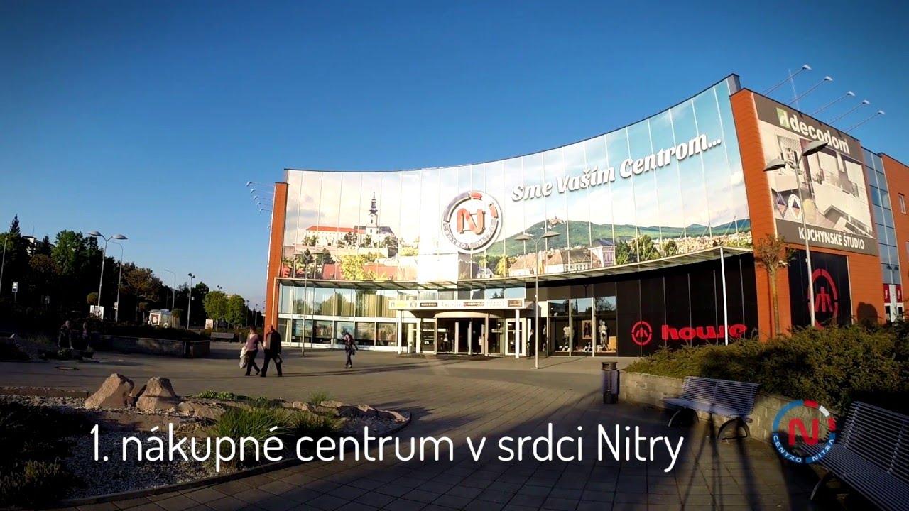 OC Centro Nitra - 1. nákupné centrum v srdci Nitry!