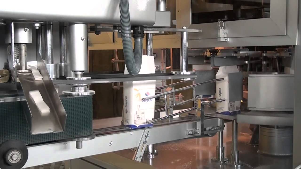 Machine de conditionnement.