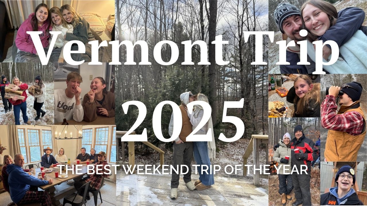 annual vermont family trip: airbnb tour, bonfires + cozy nights