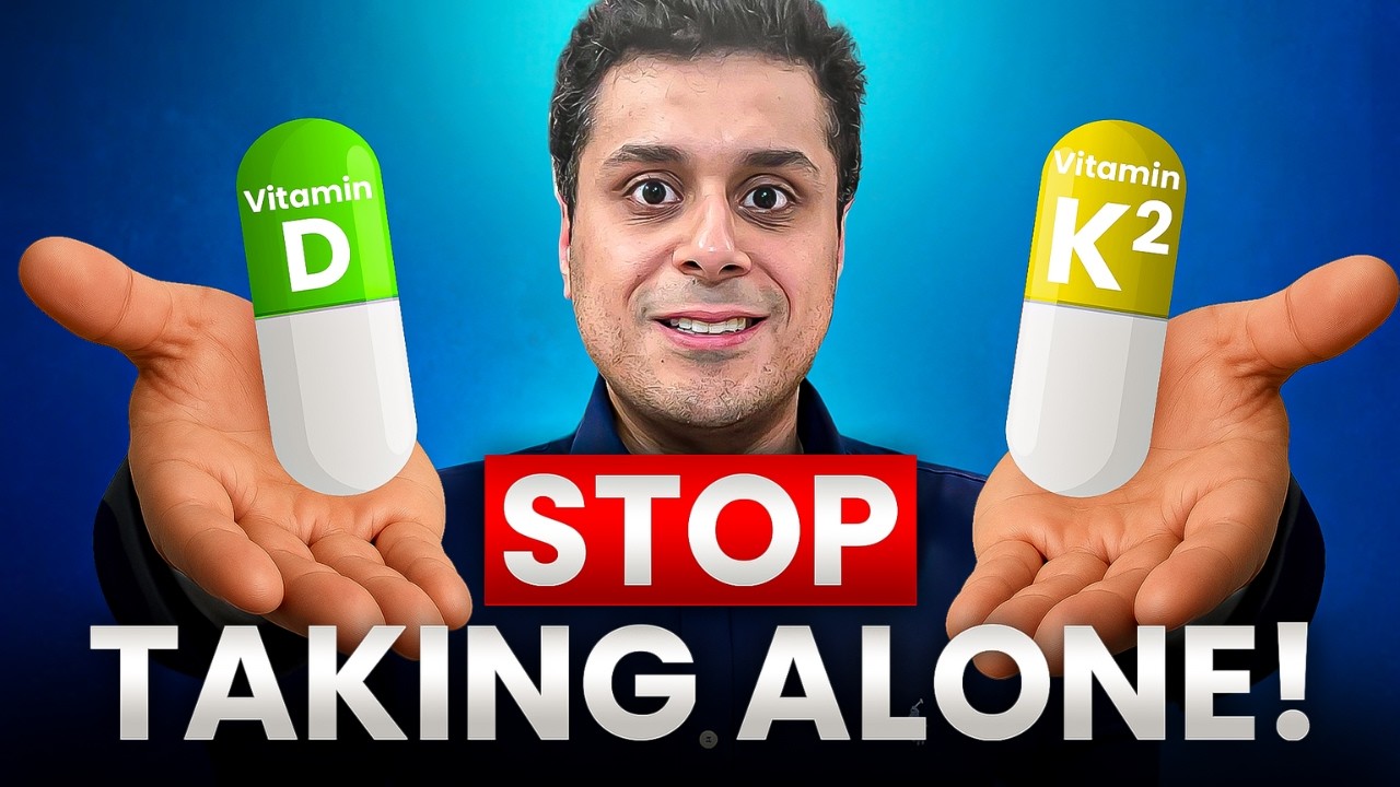 Do You Need Vitamin D3 and K2 for Health - Doctor Explains Science
