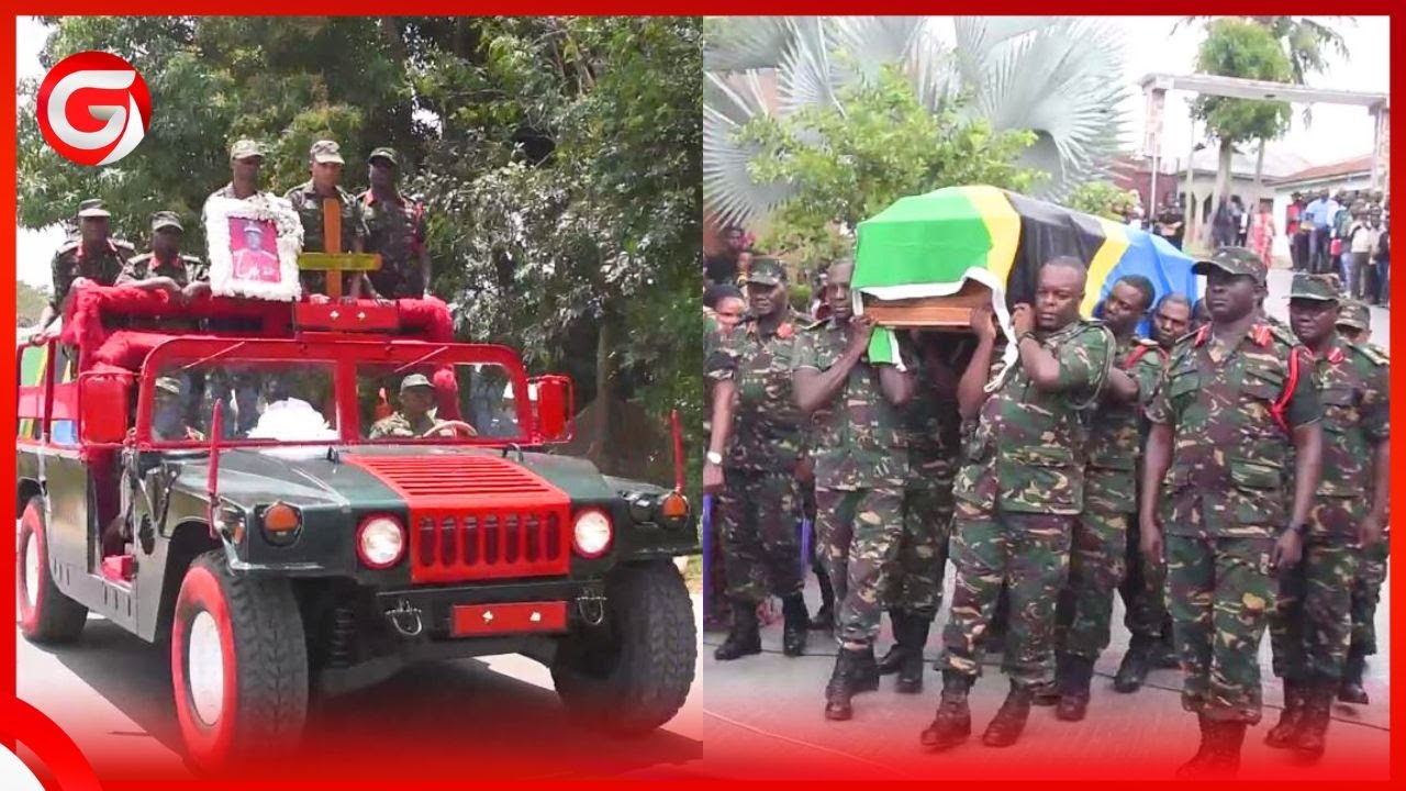 🔴#Live: JENEZA LENYE MWILI wa JENERALI MBUGE LINAAGWA KIJESHI - HUZUNI KUBWA - VILIO VYATAWALA...