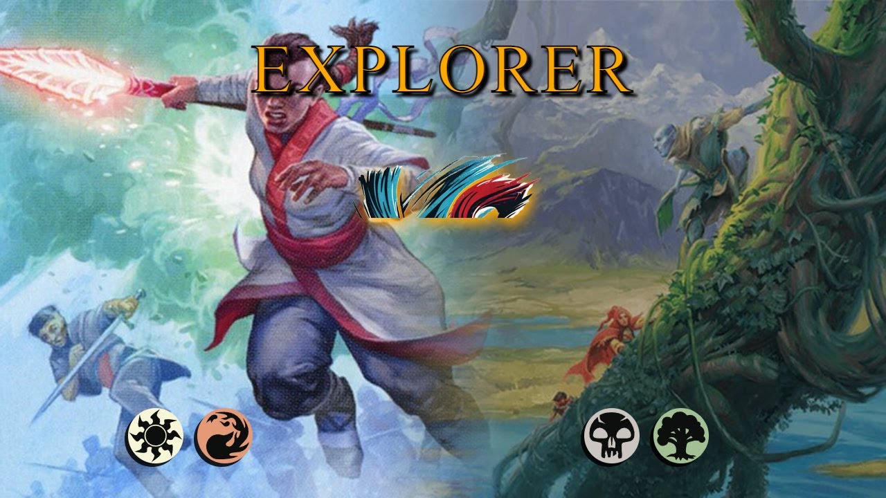 MTG Explorer - Boros Aggro by HamHocks42 VS Golgari Control by lovesosa
