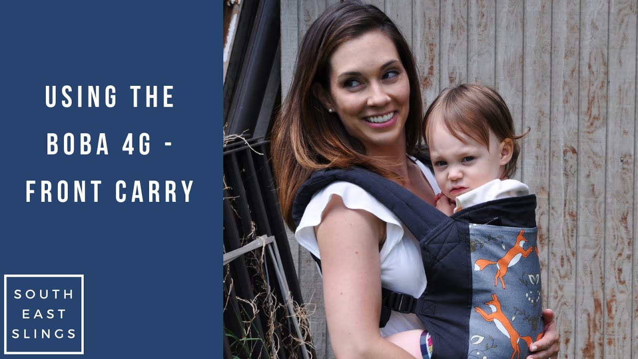 Using a Boba 4G/4GS for a front carry - newborn, baby and toddler