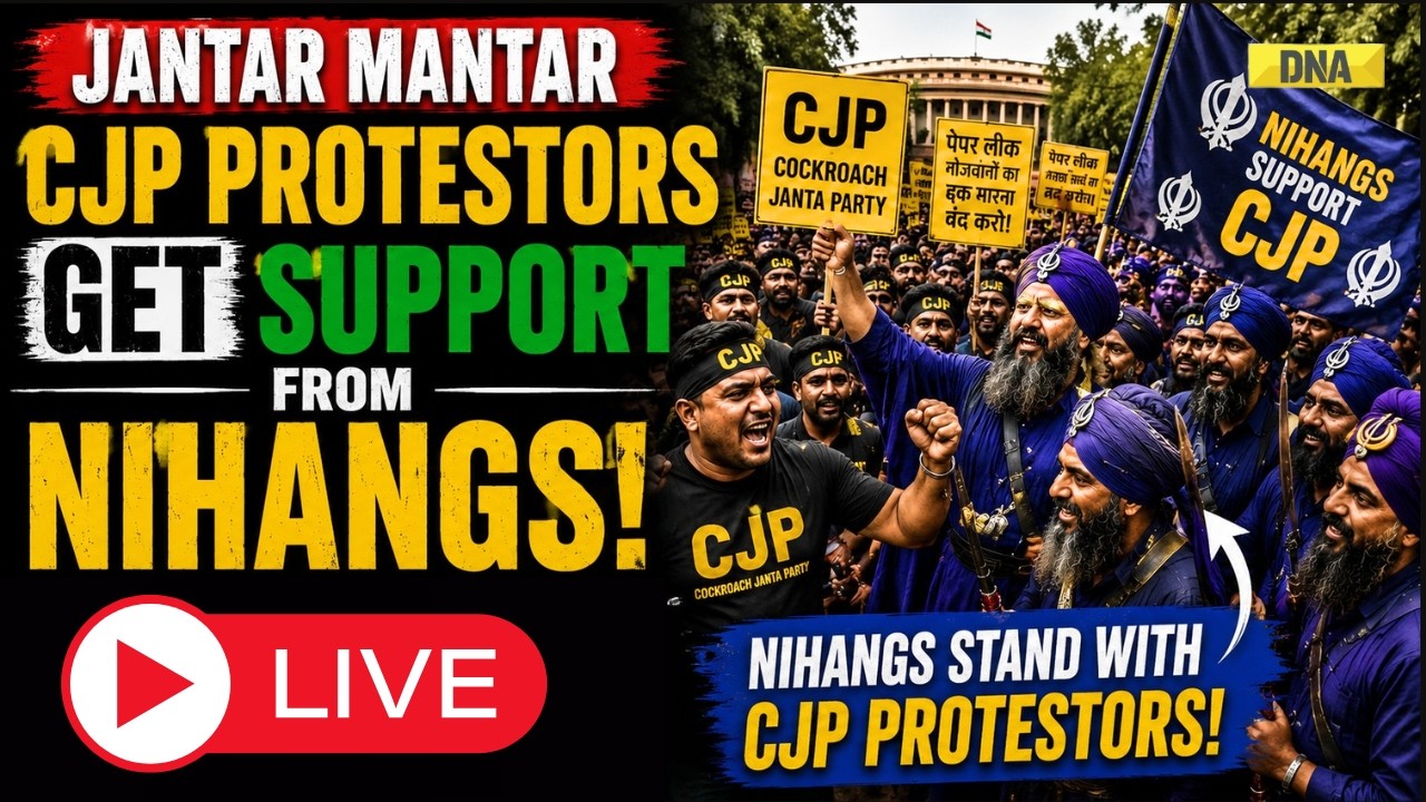 CJP Protest Live: Nihang Sikhs Extend Support To CJP Protestors At Jantar Mantar | Delhi News Live