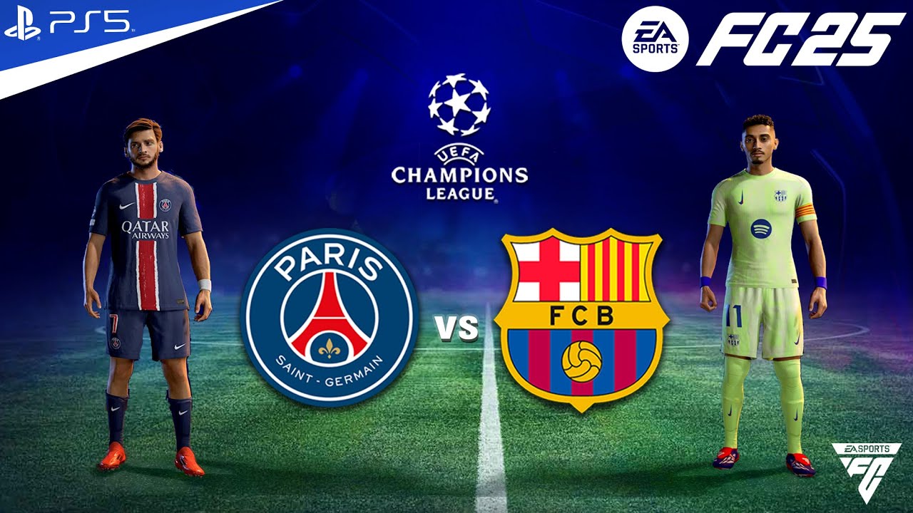 FC 25 - PSG vs Barcelona - UEFA Champions League Final Match | PS5™ 4K