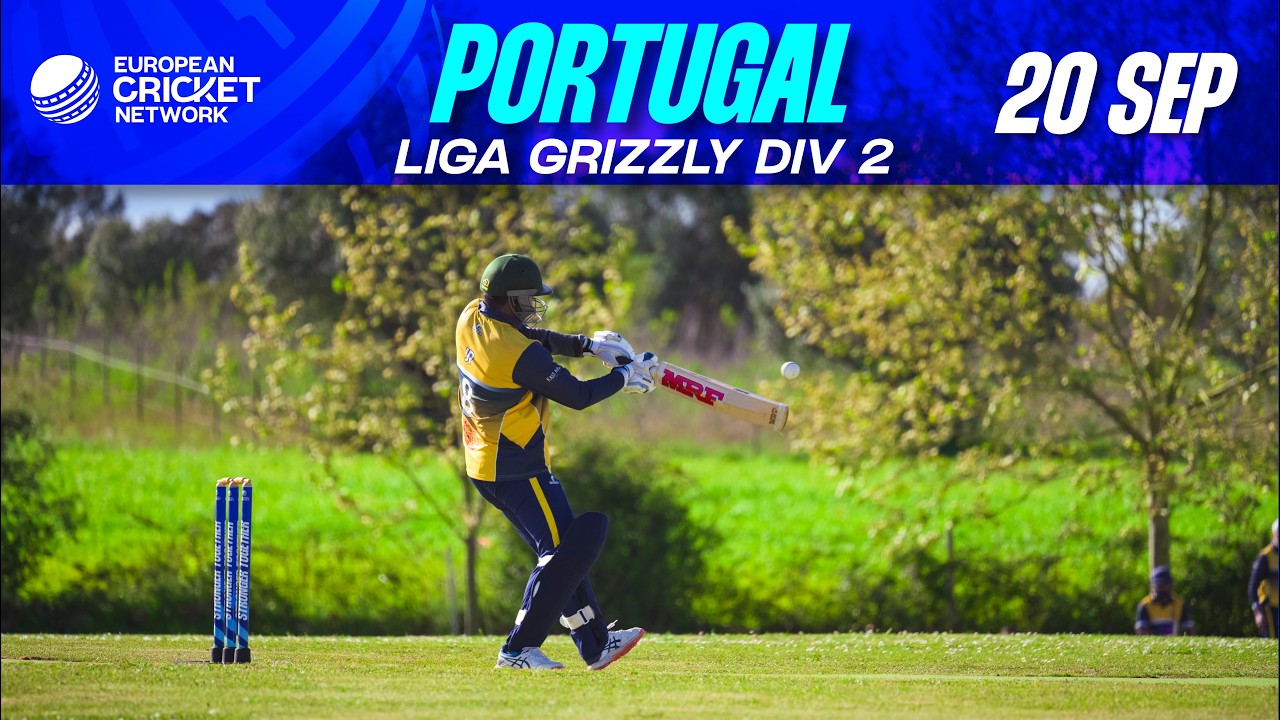 🔴 ECN Portugal Liga Grizzly Div 2 | 20 Sep 2026 | T20 Live Cricket