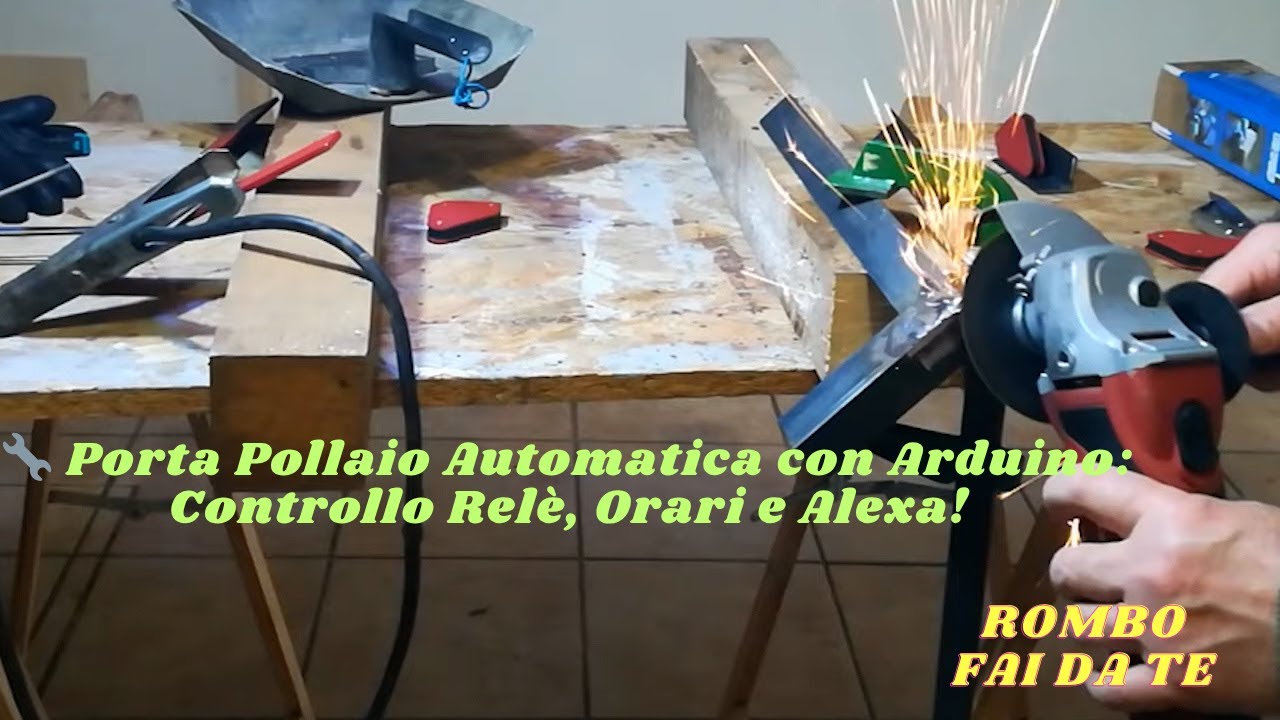 🔧 Porta Pollaio Automatica con Arduino: Controllo Relè, Orari e Alexa!