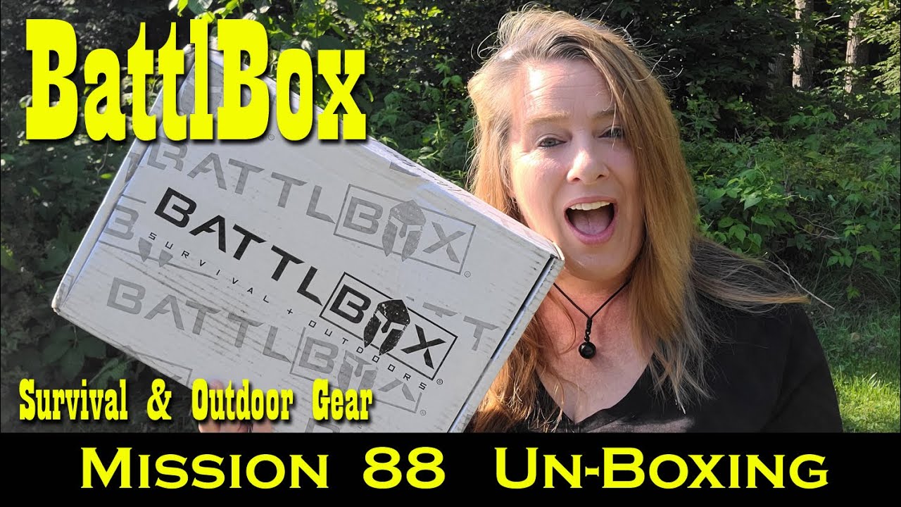 BattlBox Mission 88 Un Boxing ~ Survival & Outdoor Gear ~ Preparedness