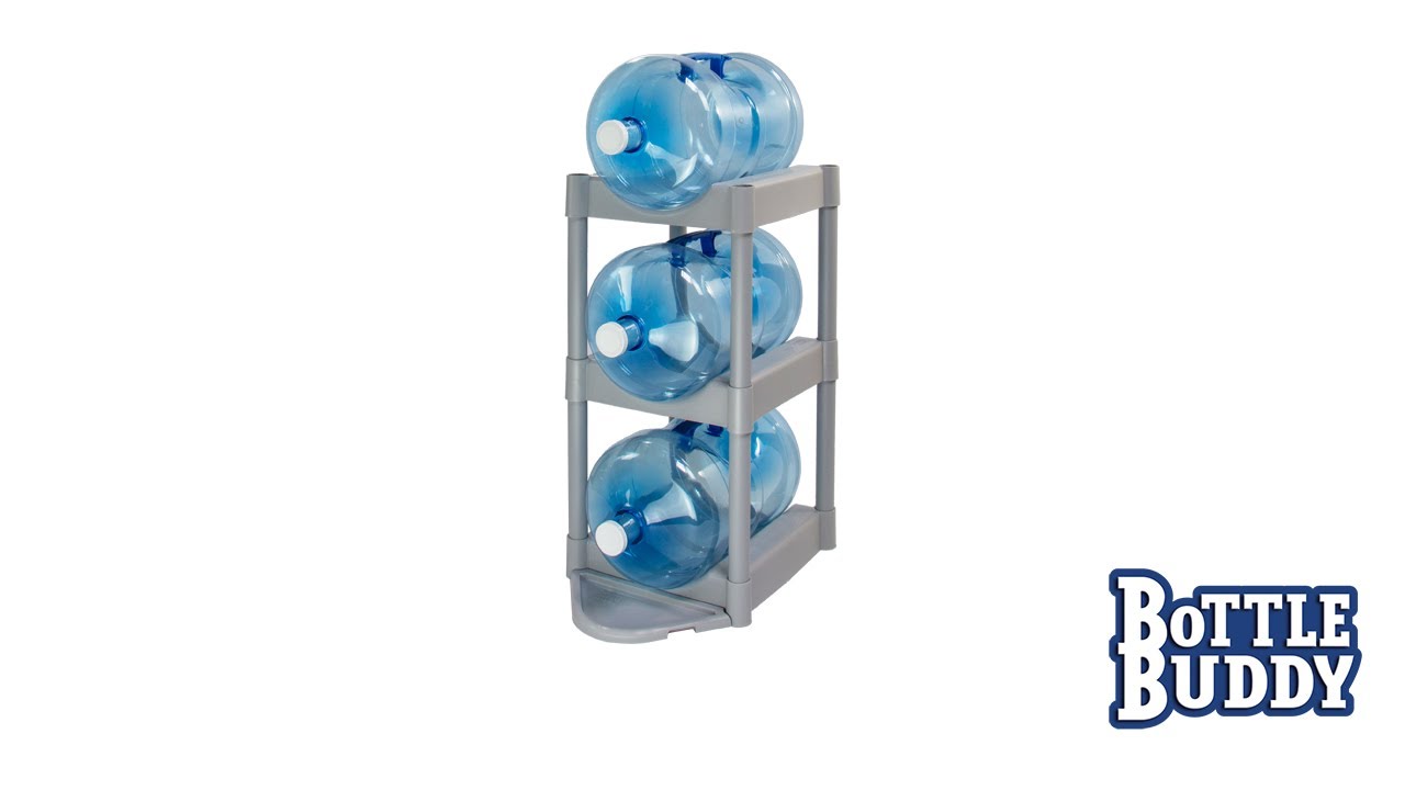 Bottle Buddy 3 Tray with Floor Protector: Assembly
