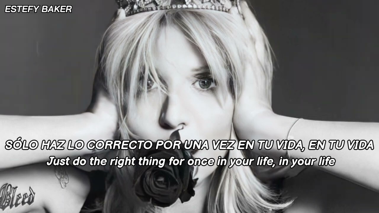 Courtney Love - For Once In Your Life [Demo] || Subtitulada español