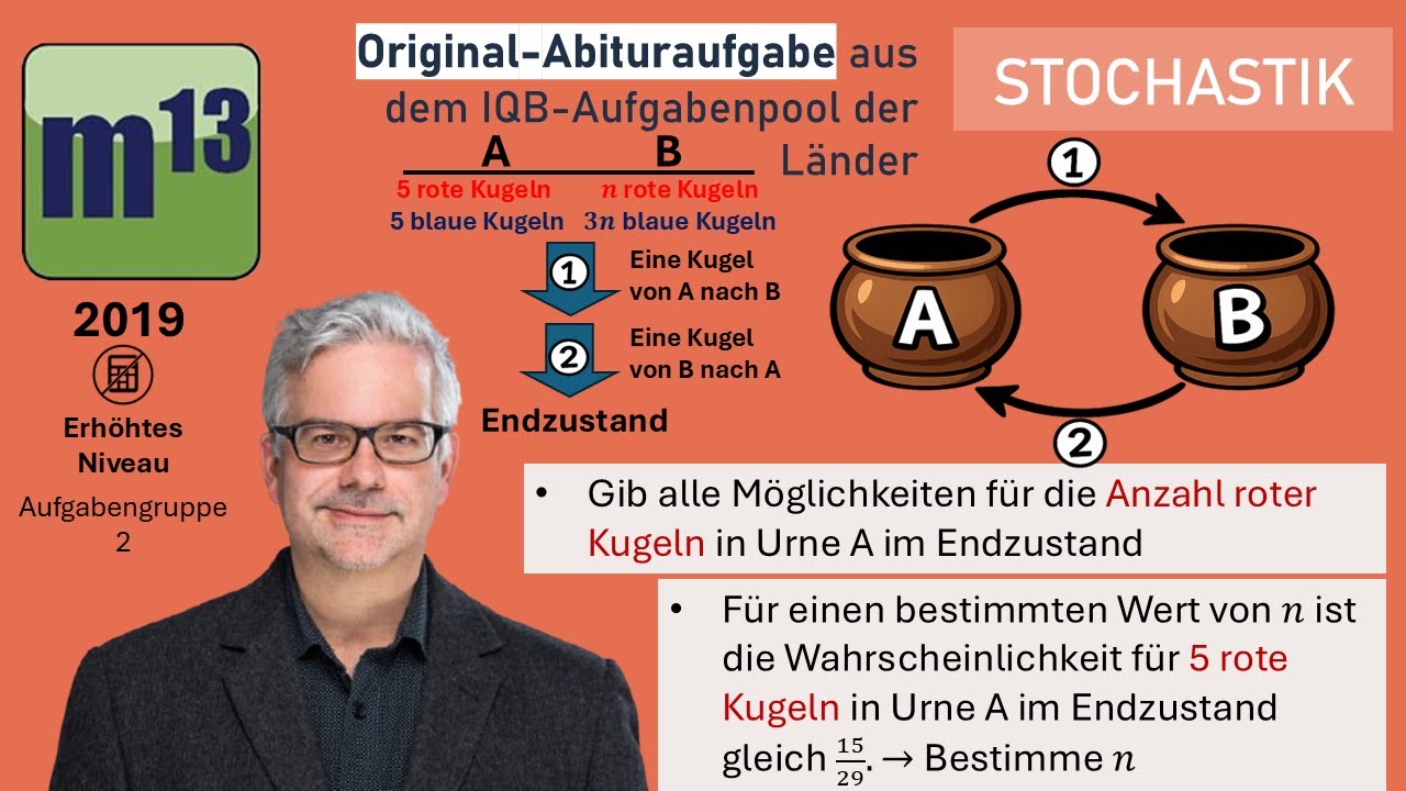 Abitur-Aufgabe: 2019 - STOCHASTIK - OHimi - erhöhtes Niveau - Aufgabengruppe 2