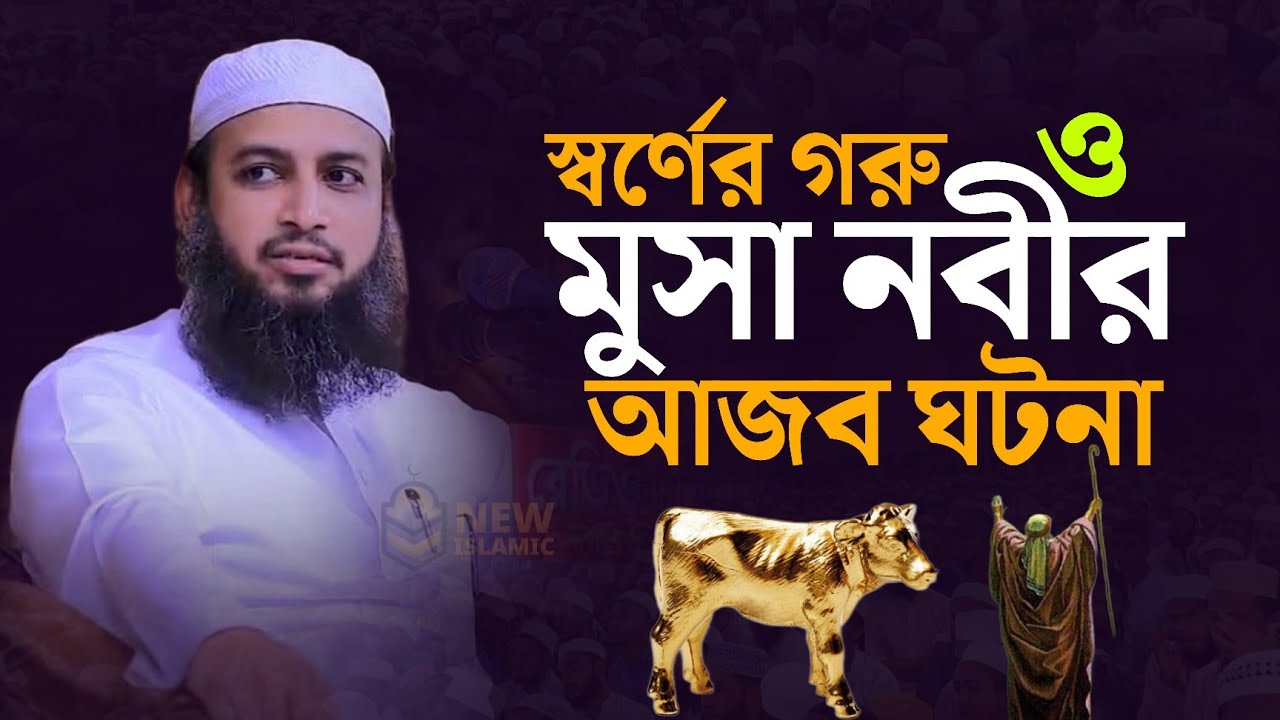 স্বর্ণের গরু ও মুসা নবীর ঘটনা | হাবিবুল্লাহ মাহমুদ কাসেমী ২০২৩ | Habibullah Mahmud Kasemi |